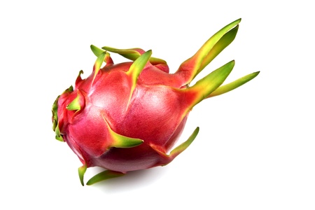 White Dragon Fruit (Pitaya)の写真素材