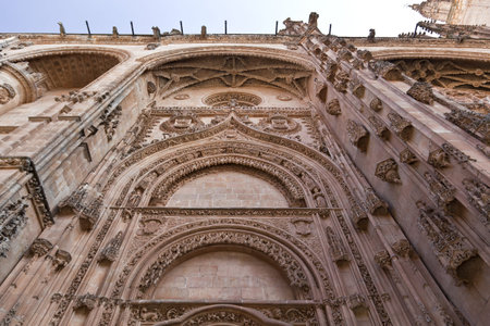 Salamanca New Cathedral  Catedral Nueva の写真素材