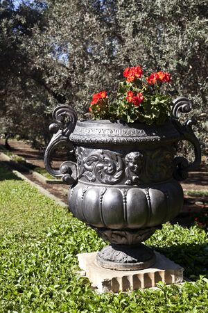 Decorative Garden Vaseの写真素材