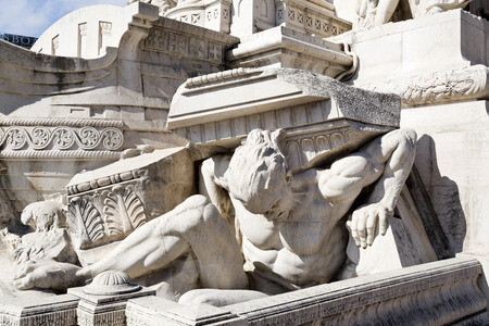 Detail of the base of the monument to the Marquis of Pombal in Lisbon, Portugalのeditorial素材