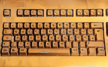 Close up view on Keyboard