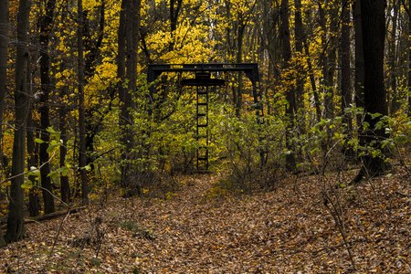 Old cablewayの写真素材