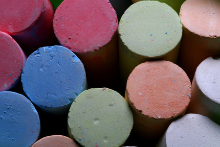 a set of sidewalk chalk