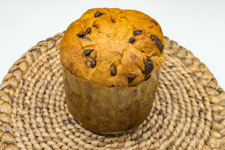 Panettone, sweet bread of Italian origin typical of Christmas.