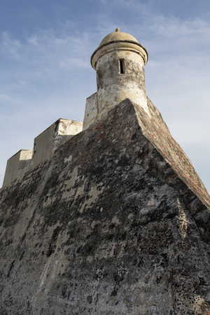 San Felipe de Barajas Castle in Cartagenaのeditorial素材