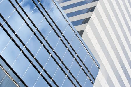 close up of modern buildingの写真素材