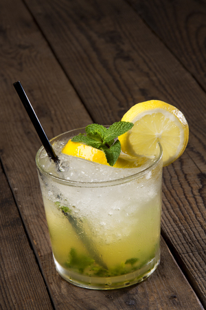 Fresh mojito drinkの写真素材