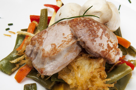 Grilled Fillet Mignon close upの写真素材