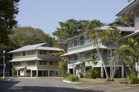 typical house in Panamaの写真素材