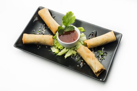 Spring rollsの写真素材