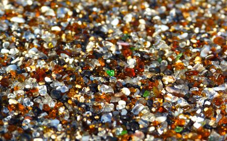 Special sand beach from Hawaiiの写真素材