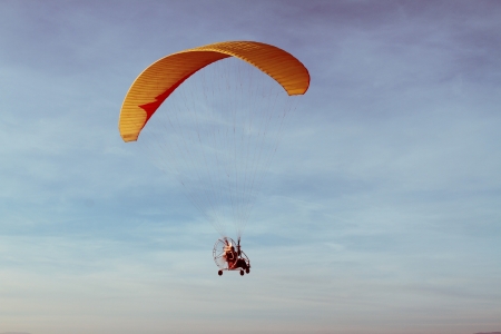 Parasailingの写真素材