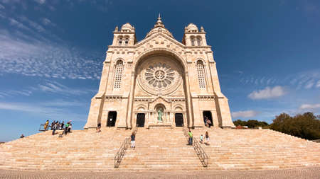Santa Luzia Cathedral, Viana do Castelo, Portugalのeditorial素材