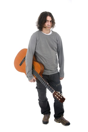 Acoustic guitar guitarist man classicalの写真素材