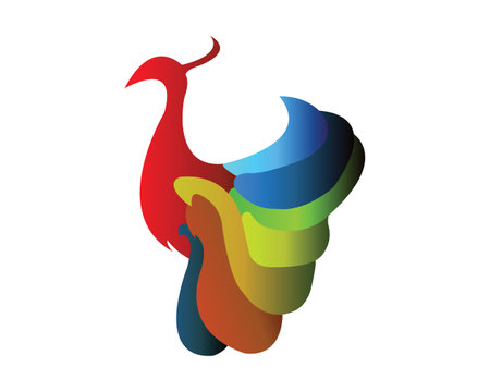 illustration vector graphic of peacockのイラスト素材