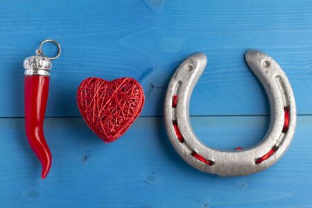 Message concept of love and good luckの写真素材