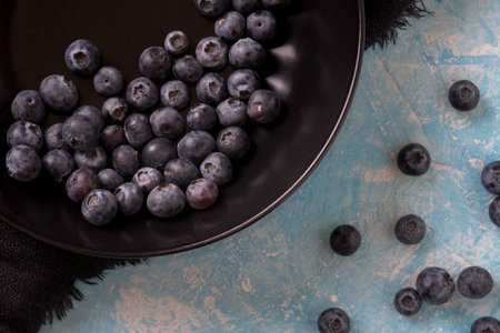 Blueberries in a bowl