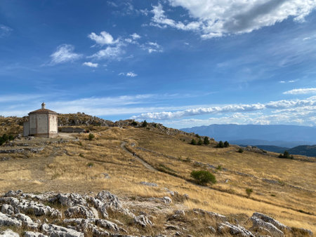 Historic Santa Maria della Pietの写真素材