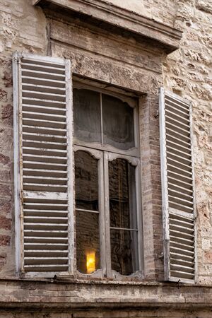 Assisi windowの写真素材