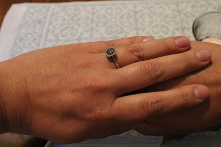 spa hand treatment with sugar and honey