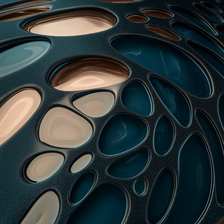 Delving into the world of Abstract Fluid Forms that showcase Rich Textures and Captivating Colors