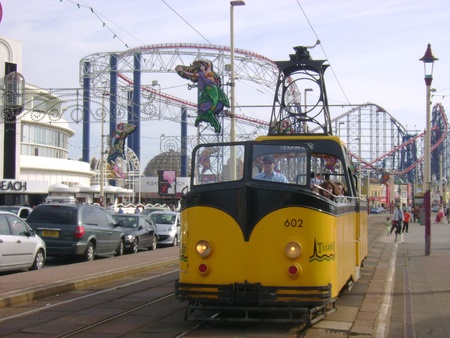 Blackpool Tramのeditorial素材