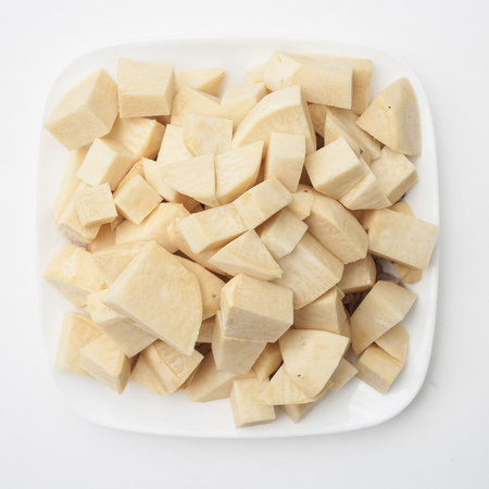 rutabaga cubesの写真素材