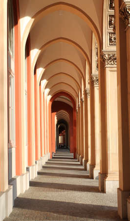 Unending archesの写真素材