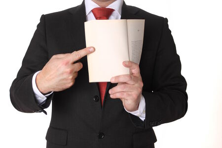 Man wearing a business suitの写真素材