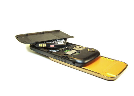 broken cell phone