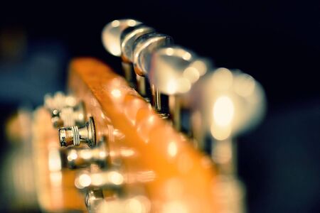 guitar neckの写真素材