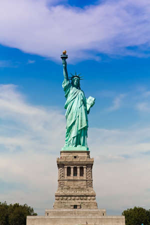 The Statue of Libertyの写真素材