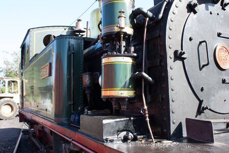 Gabriel the steam train in Kawakawa a town in Northland New Zealandの写真素材