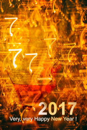 New Year background. New Year 2017.