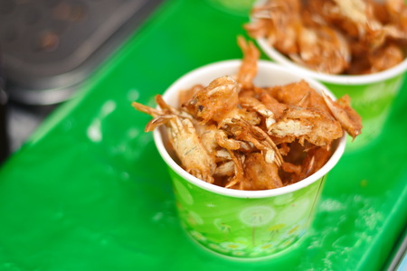 Fried crabの写真素材