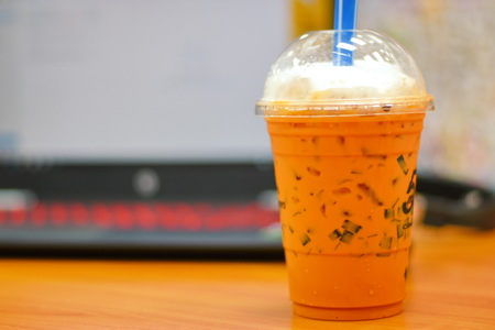 Thai Milk Teaの写真素材