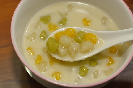 Dumplings in Coconut Creamの写真素材