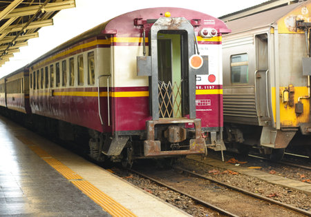 Train Station in Bangkok , Thailand