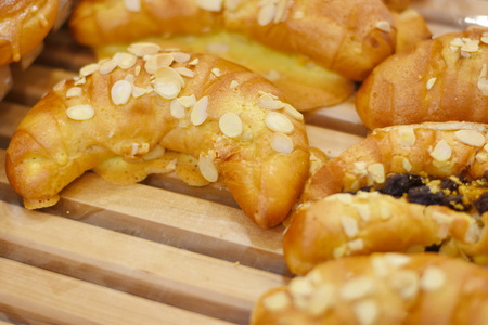 Sweet Raisin Bunの写真素材