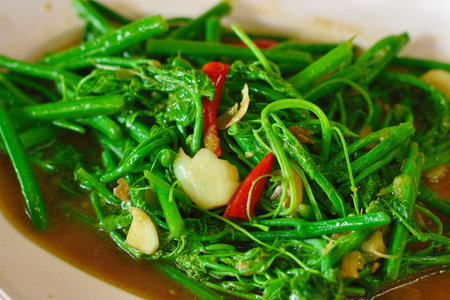 Stir-Fried Sayate Wish