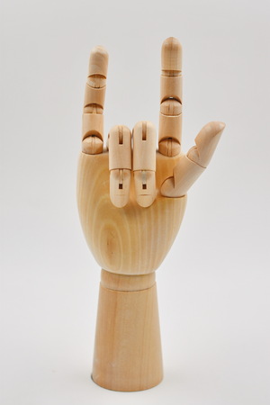 Wooden Handの写真素材