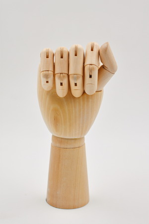Wooden Handの写真素材