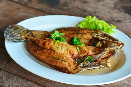 Deep Fried with Fish Sauceの写真素材