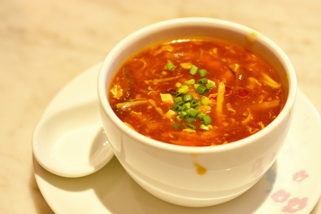 Chinese Hot and Sour Soupの写真素材