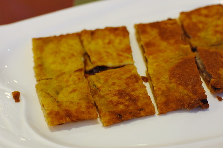 Fried Jujubes Chinese dessertの写真素材