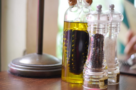 Salt and Pepper Shakersの写真素材