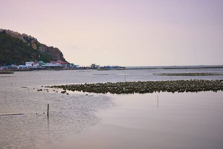 beautiful sea sand sun in thailandの写真素材