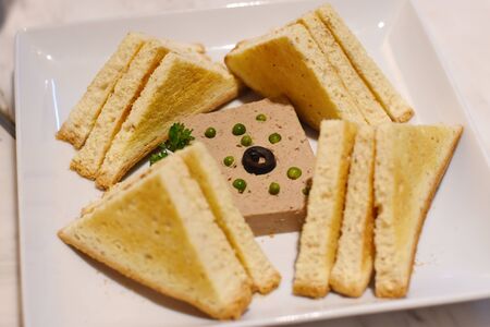 delicious Classic Liver Pate foodの写真素材
