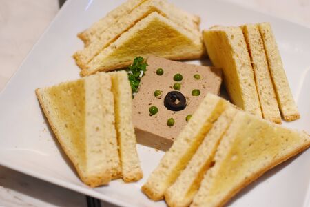 delicious Classic Liver Pate foodの写真素材