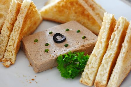 delicious Classic Liver Pate foodの写真素材